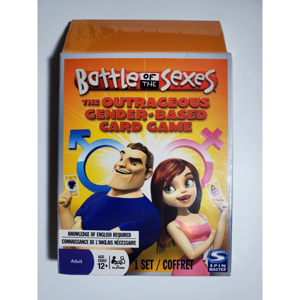"Battle of the Sexes" Brand NIB * Outrageous Gender Based Card Game‎ Complete